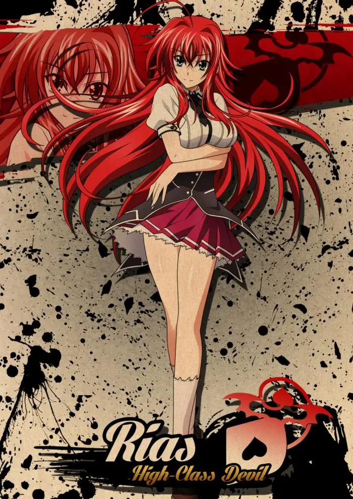 High School DXD Rias High Class Devil Posters