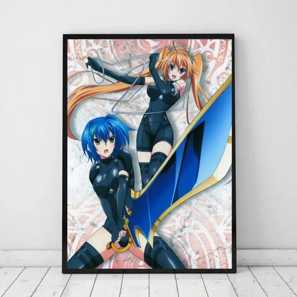 High School DxD Xenovia And Shidou Irina Wall Art