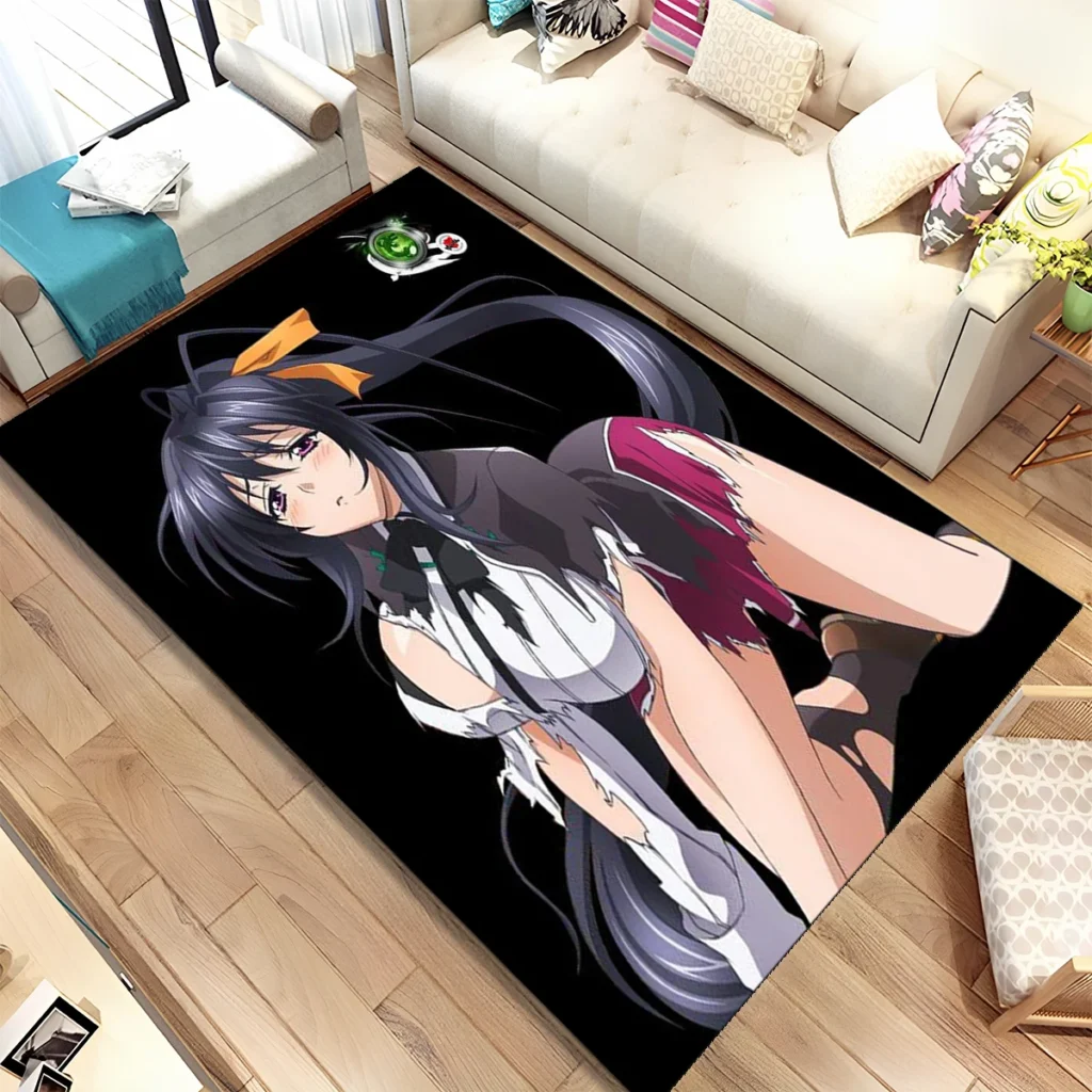 High School DxD Sexy Akeno Rug