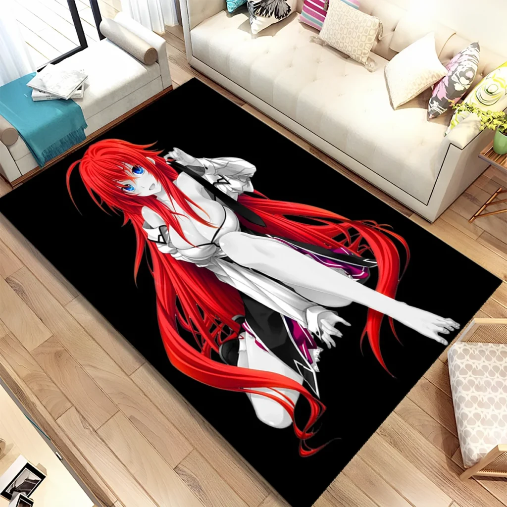 Beautiful Rias High School DxD Rug