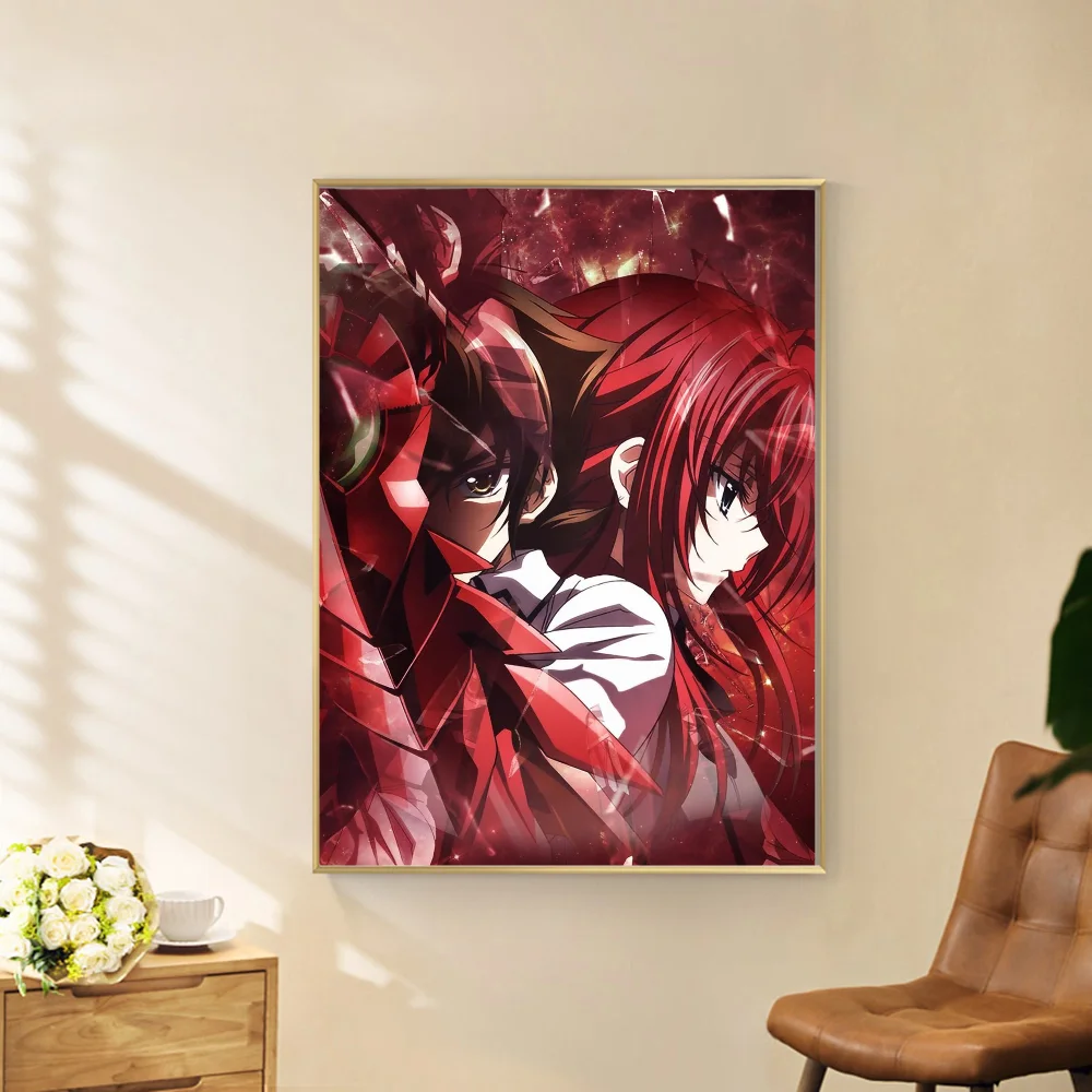 Cool Rias And Issei High School DxD  Wall Art