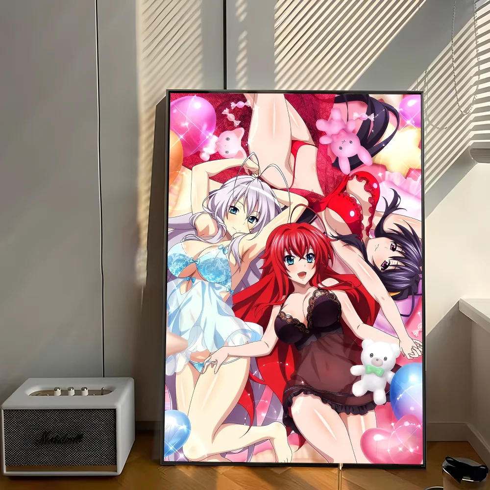 High School DxD Girl With Sleepwear Wall Art