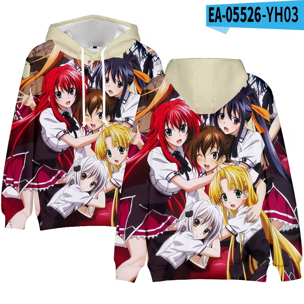 Anime High School DxD 3D Hoodie