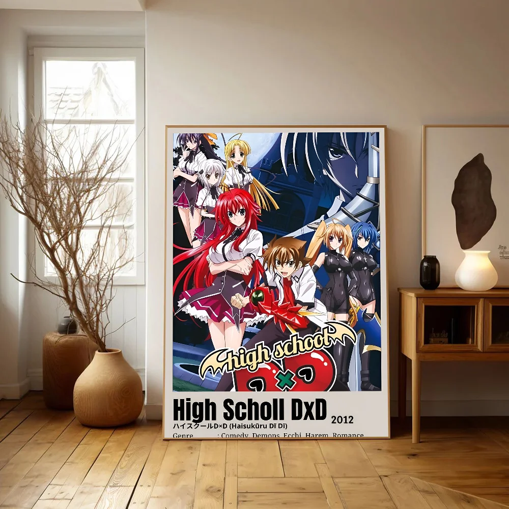 High School DxD Self-adhesive Art Style 03 Wall Art