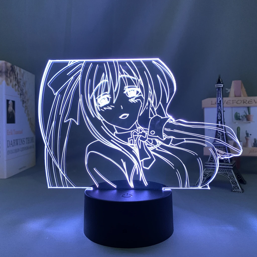 High School DxD Himejima Akeno Led Lamp