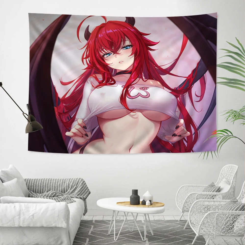 Anime High School DxD Demon Rias Tapestry