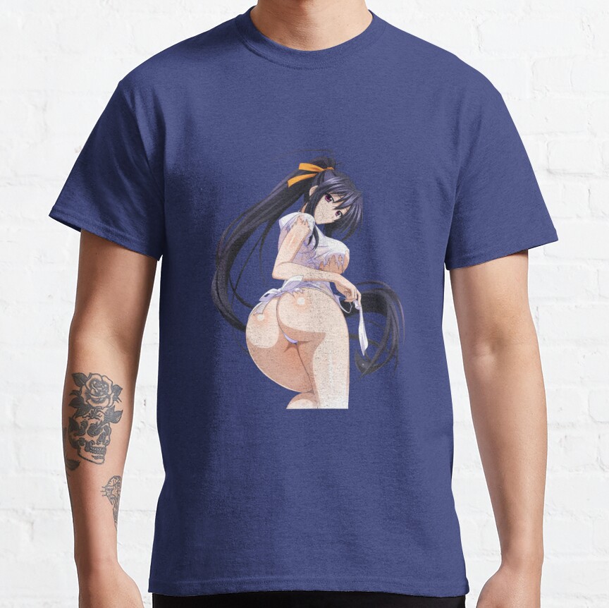 Sexy Akeno Himejima T-Shirt - Image 6