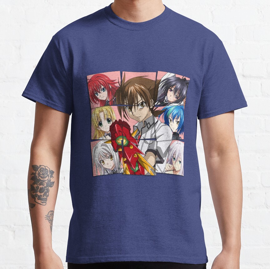 Highschool Dxd Issei And Occoult Club T-Shirt - Image 6