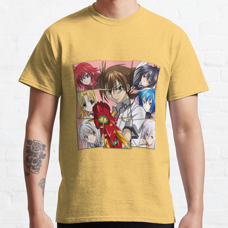 Highschool Dxd Issei And Occoult Club T-Shirt - Image 4