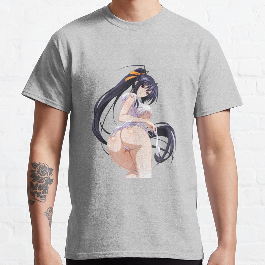 Sexy Akeno Himejima T-Shirt - Image 5