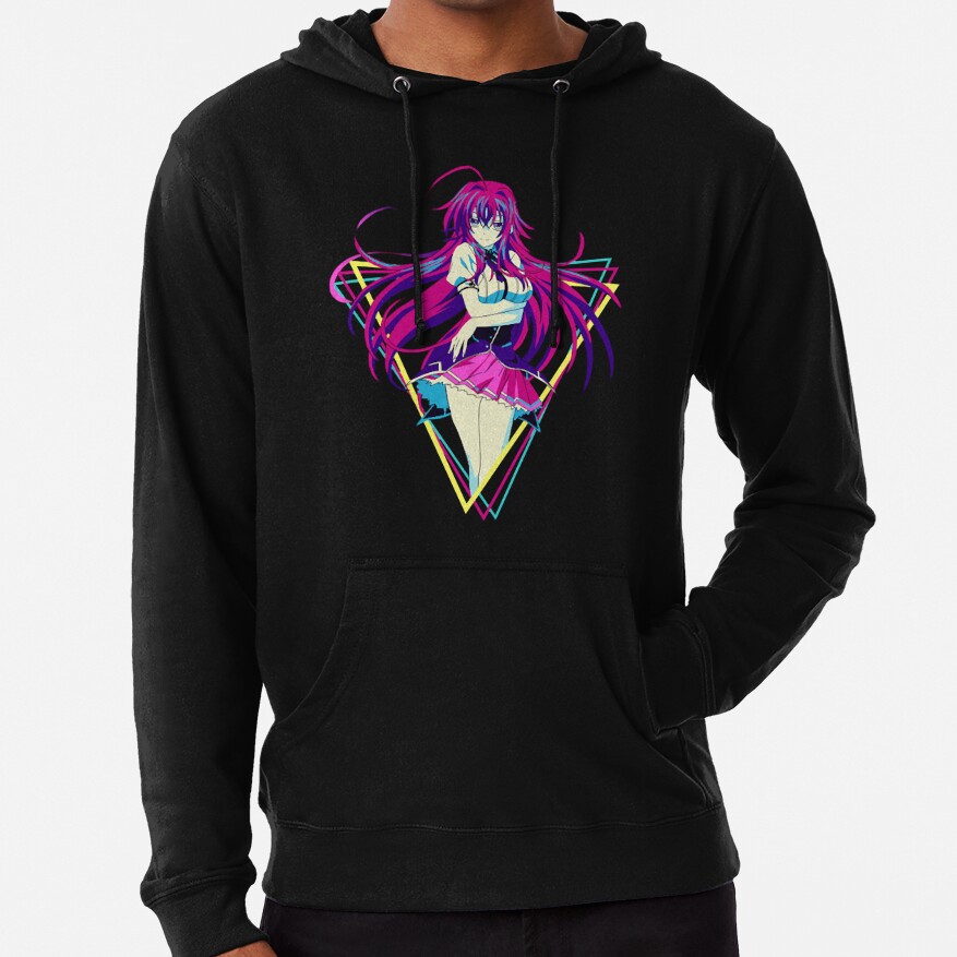 High School Dxd Rias Gremory Retro Anime Hoodie