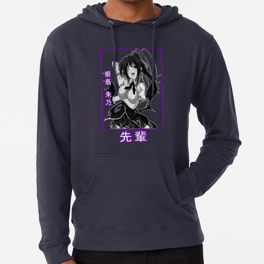 Akeno Black And White Hoodie - Image 5