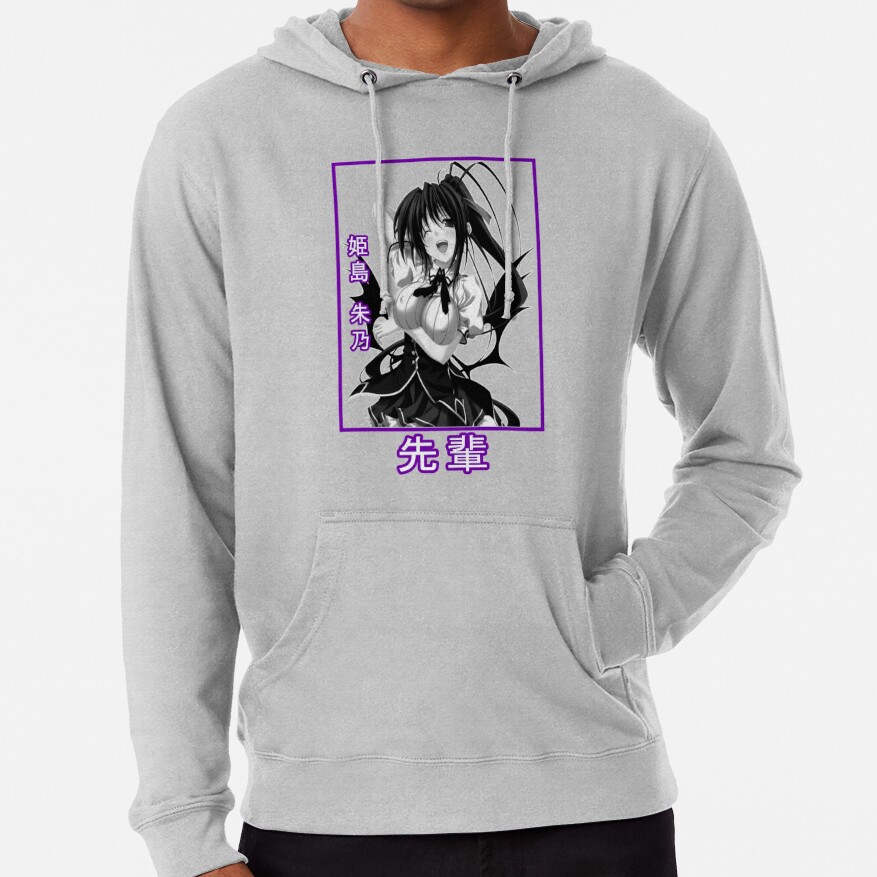 Akeno Black And White Hoodie - Image 6