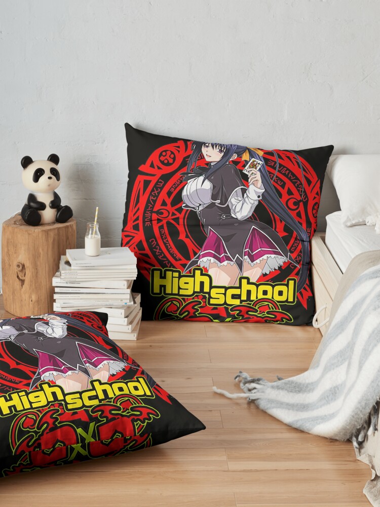 Dxd Highschool Akeno Himejima Sticker Anime Throw Pillow - Image 2