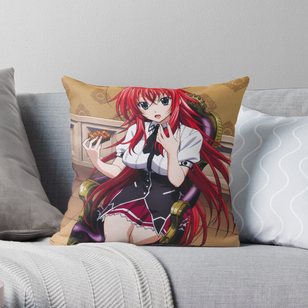 High School Dxd Throw Pillow