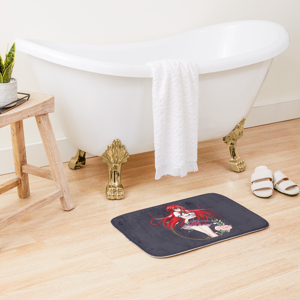 Vintage High School Dxd Awesome For Movie Fans Bath Mat - Image 2