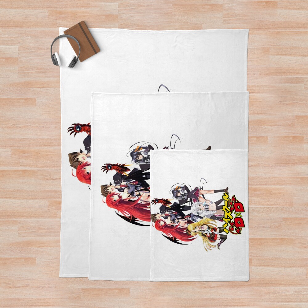 Japanese Name High School Dxd Anime Poster Throw Blanket - Image 3