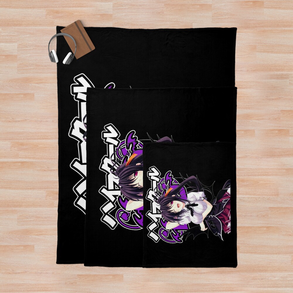 Akeno Himejima High School Dxd Essential Throw Blanket - Image 3