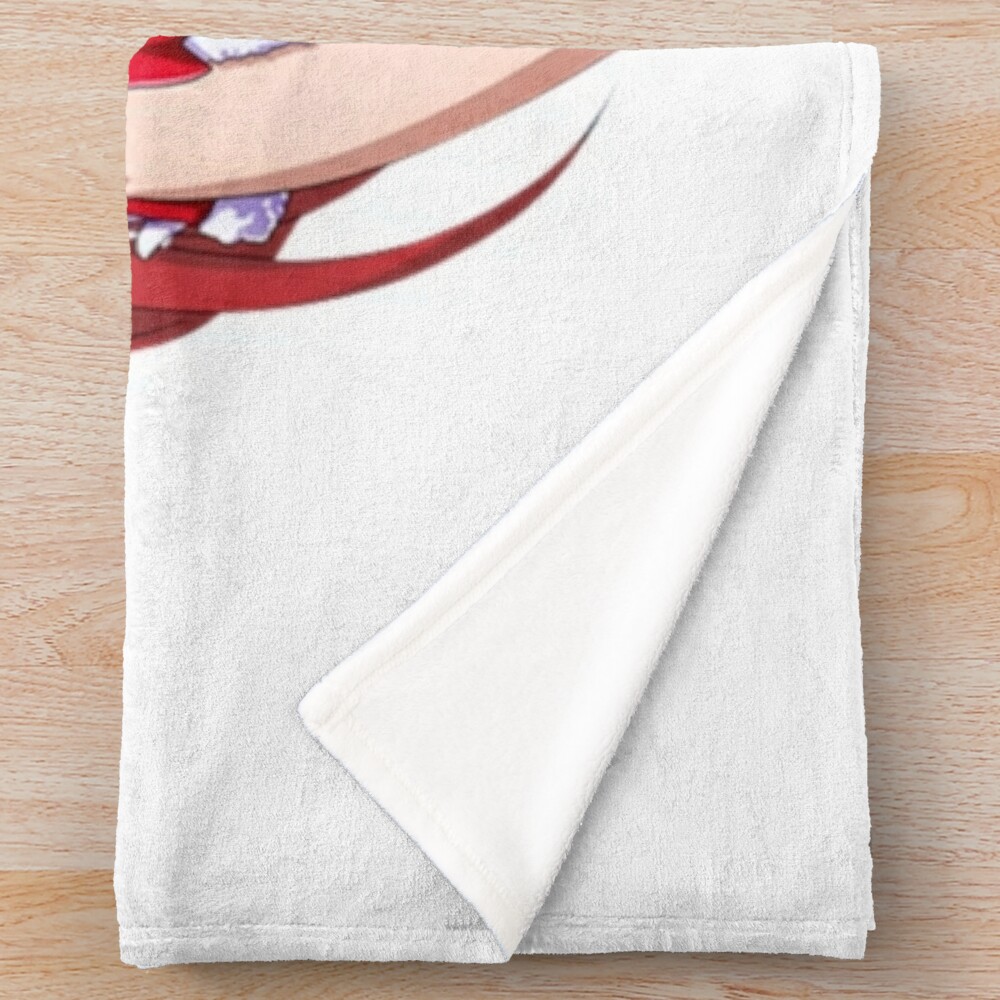 Rias Gremory Christmas Design Throw Blanket - Image 2
