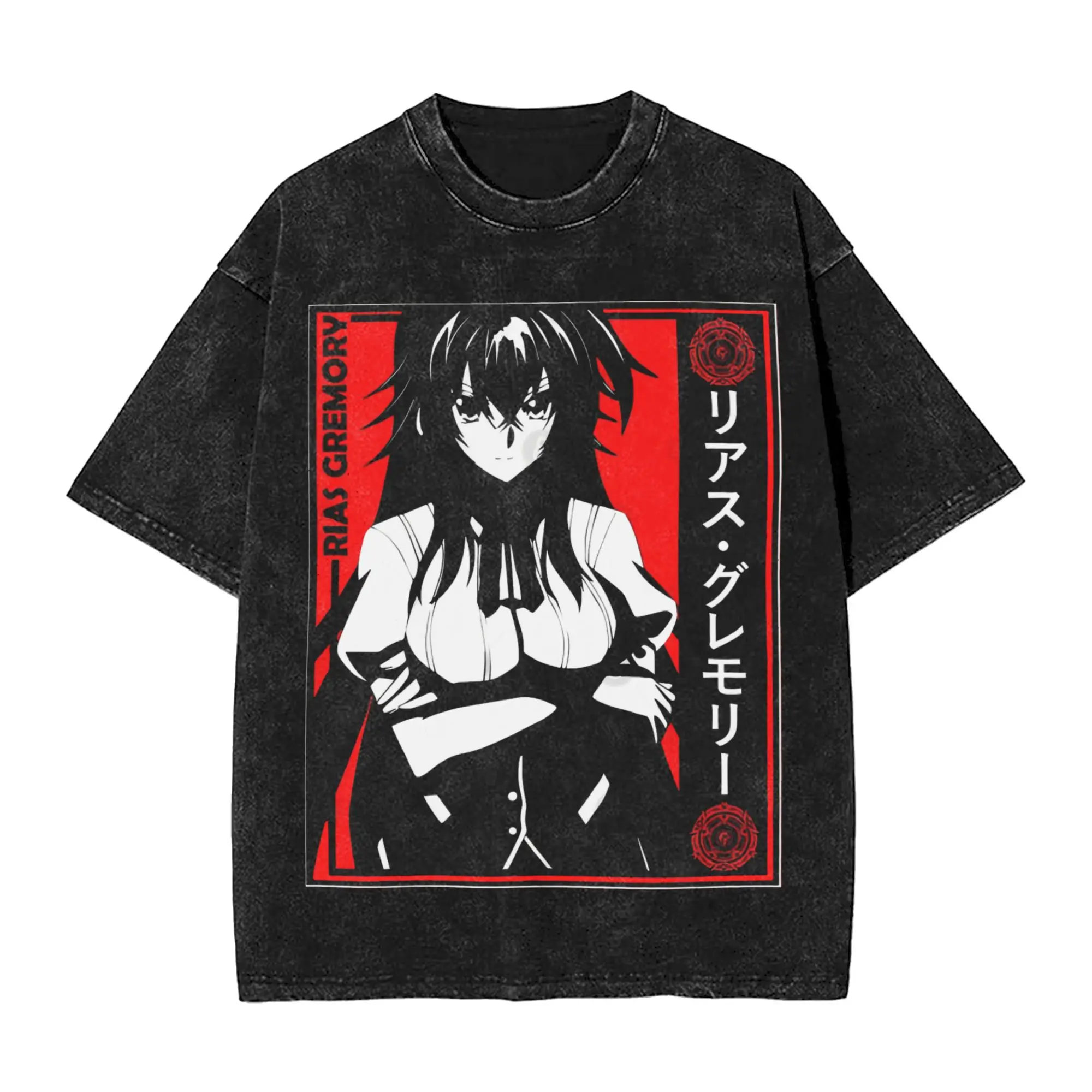 Rias Gremory High School DxD Mineral Washed T-Shirt