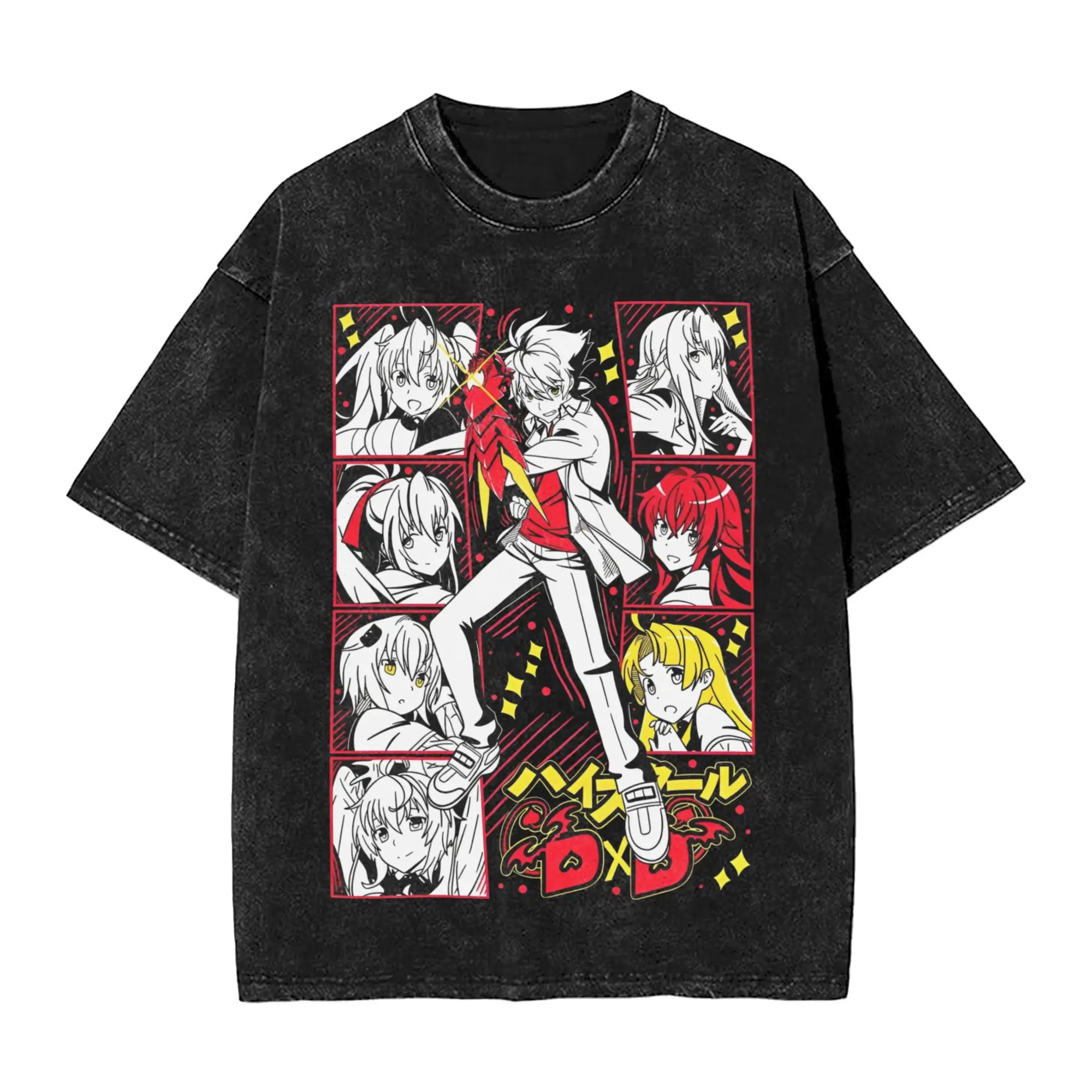 High School DxD Issei Hyodo Mineral Washed T-Shirt